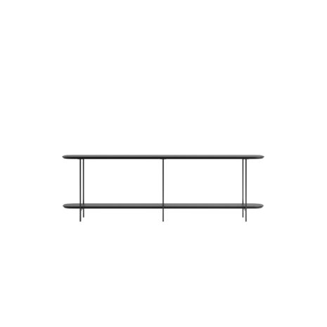Sofá Table Iron 180 cm - Preto Fosco