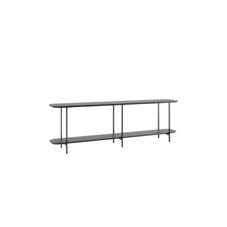 Sofá Table Iron 180 cm - Preto Fosco