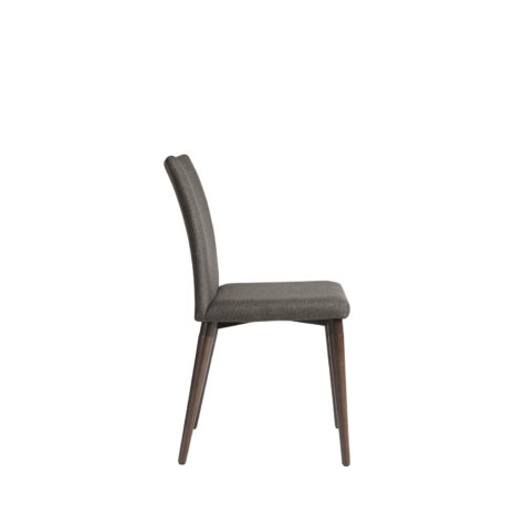 Cadeira Iron - Linho c/ Imbuia