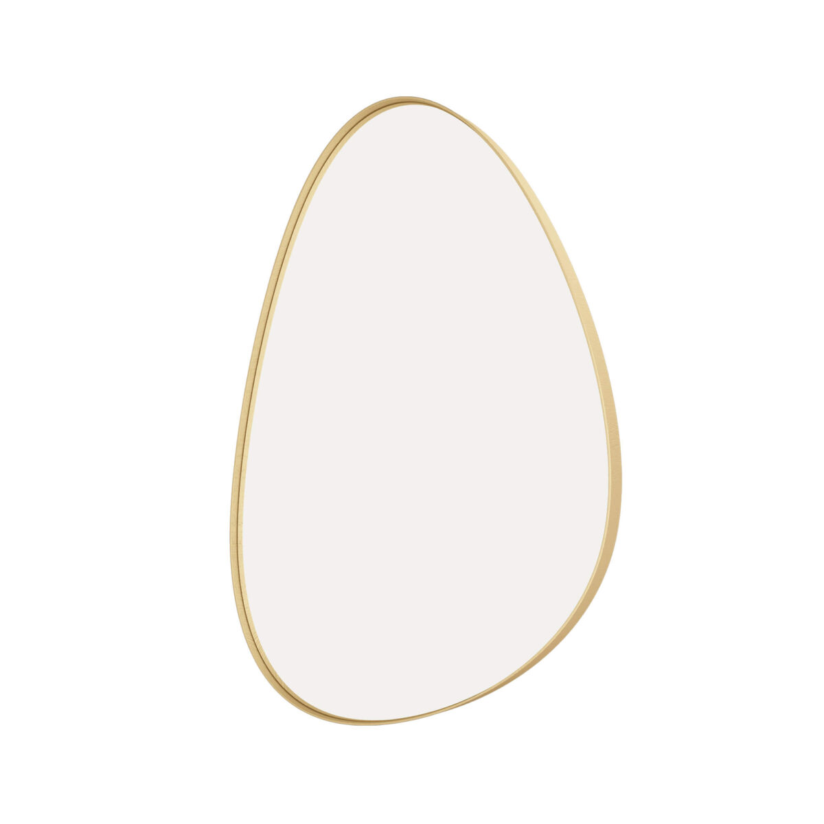 Espelho Orgânico Egg 109 cm - Moldura de Madeira