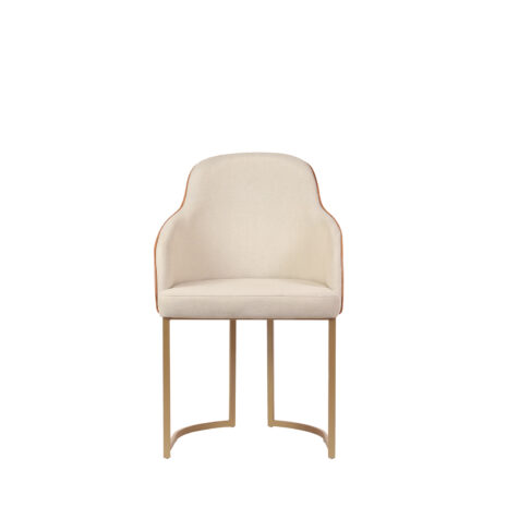 Cadeiras Albany - Dourado c/ opções de tecidos
