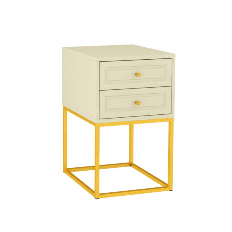 criado-mudo-bege-duas-gavetas-dourado-40cm