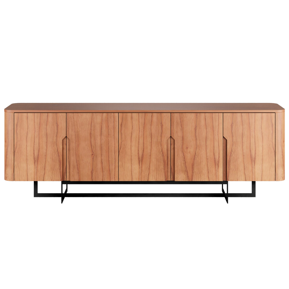 buffet-5-portas-design-moderno-laminado-madeira-sala-de-jantar-preto