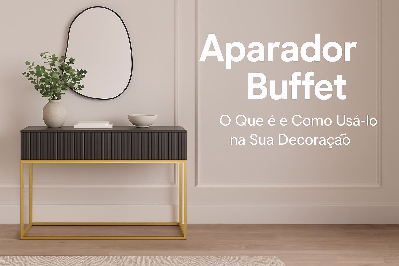 Aparador Buffet Oque E Decoracao