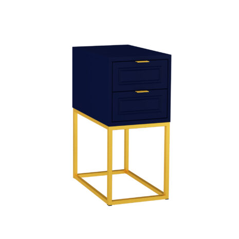 criado-mudo-azul-duas-gavetas-dourado-30cm-puxador-classic