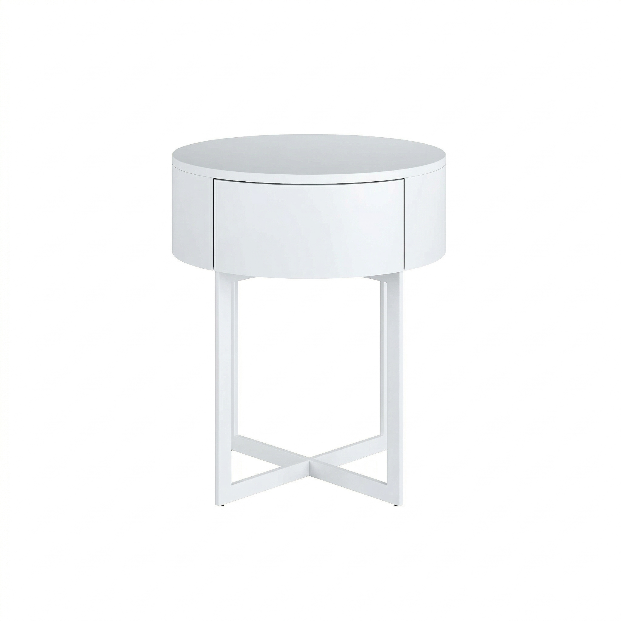Mesa de Cabeceira Luna – Branco