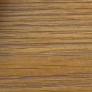Mesa de Cabeceira Sevilha 2 gavetas - Castanho e Dourado - Castanho