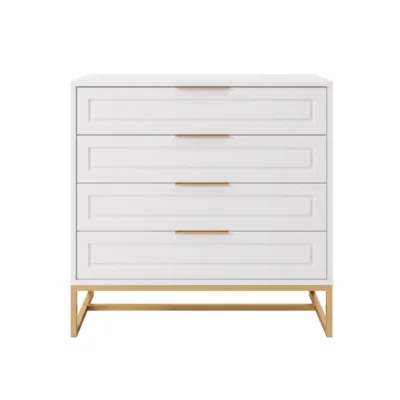 Cômoda Classic 4 Gavetas 90 x 50 x 88cm - Laqueada