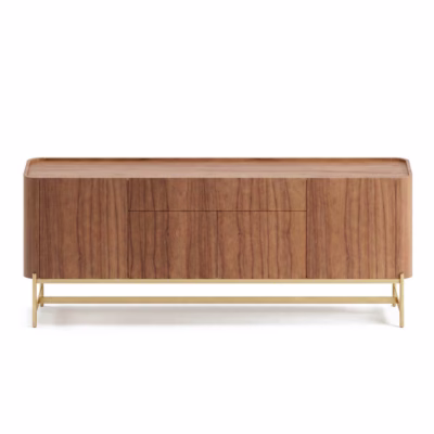 Buffet Bold 194 x 45 x 75cm - Lâmina de Madeira Carvalho Natural