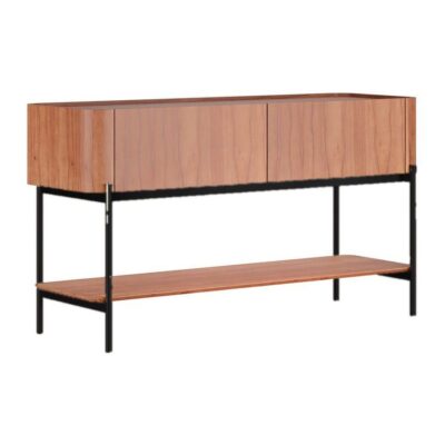 Aparador Bold 194cm - Castanho - Preto