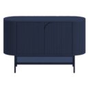 Buffet Elipse Ripado 120cm - Azul - Azul