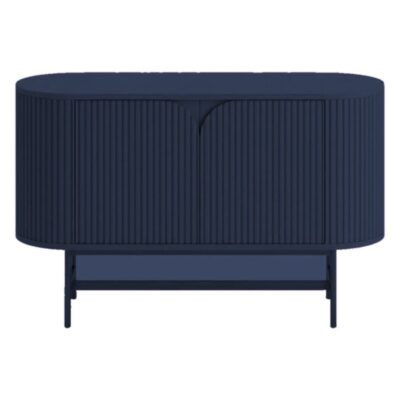 Buffet Elipse Ripado 120cm - Azul - Azul