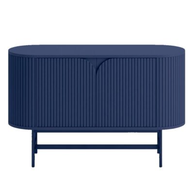 Buffet Elipse Ripado 120cm - Azul - Azul