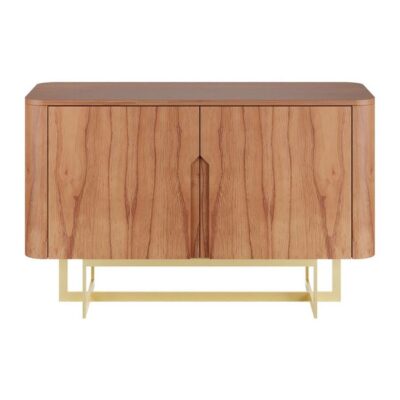 Buffet Flow 120cm - Natural - Dourado