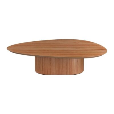 Mesa de Centro Orgânica 31,5cm - Castanho