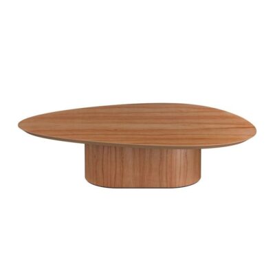 Mesa de Centro Orgânica 31,5cm - Castanho