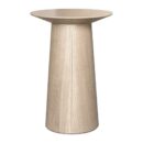 Mesa Lateral Cone Redonda 53cm - Champanhe - Champanhe