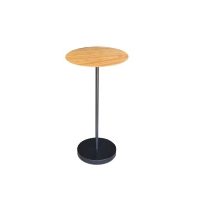 Mesa Lateral Freijó 63cm - Preto a pronta entrega